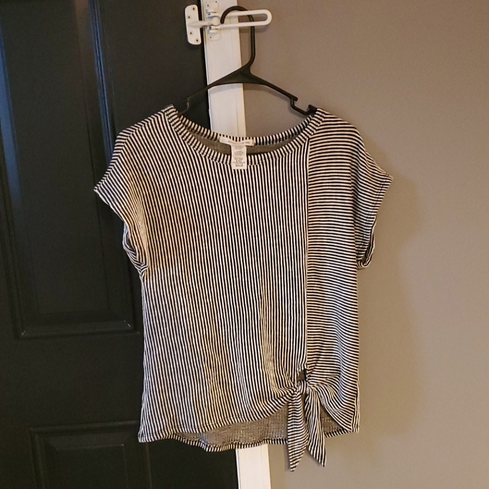 Black and White Shirt